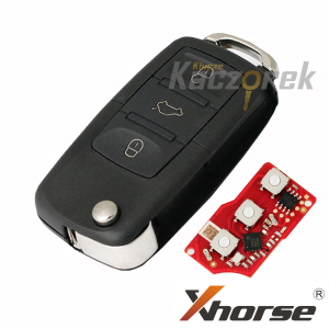 Xhorse 002 - XKB520EN - klucz surowy - pilot